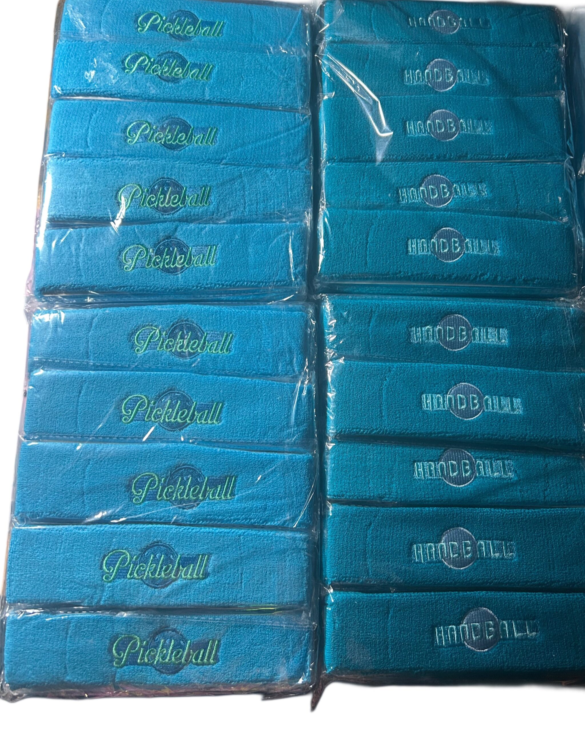 Zambausa Embroidered Pickleball Sweatbands – 10 Colors – 1300 pcs - Image 2