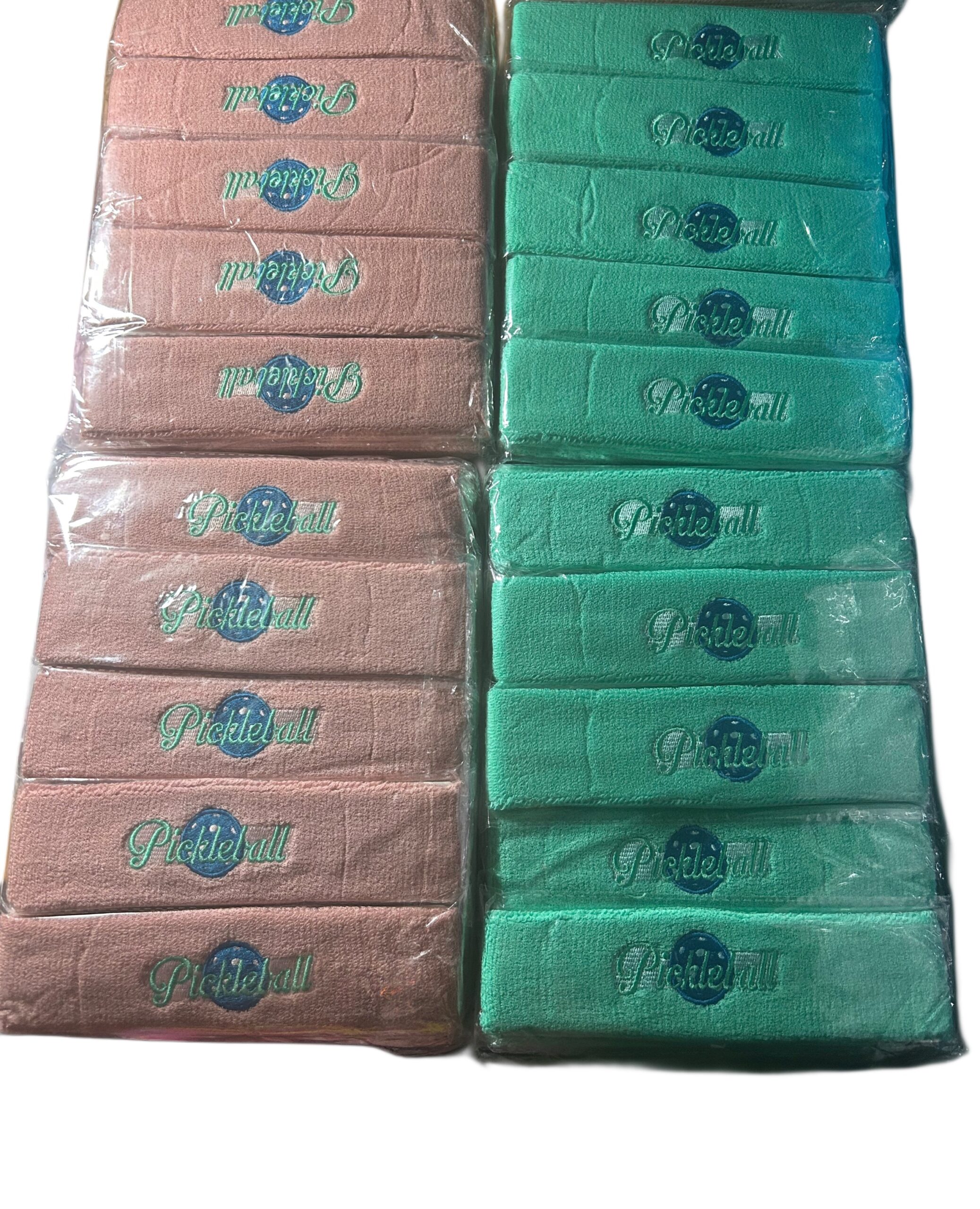 Zambausa Embroidered Pickleball Sweatbands – 10 Colors – 1300 pcs - Image 3